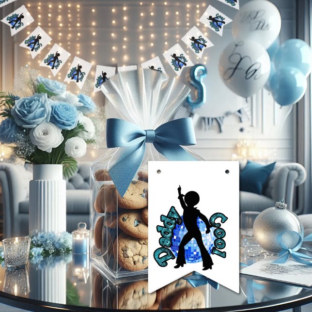 Pai Legal Dança de Disco no Dia Pai Bandeiras (Criador carregado)