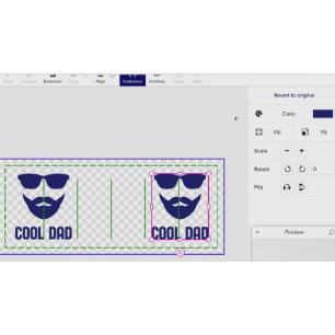 Pai legal   você pode mudar a cor design gráfica