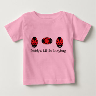 Pai Menino Ladybug Baby T-Shirt