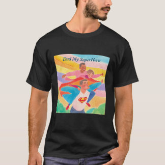 Pai Meu SuperHerói - Camisa Escura Básica