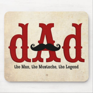 Pai Mousepad do bigode