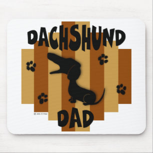 Pai Mousepad do Dachshund