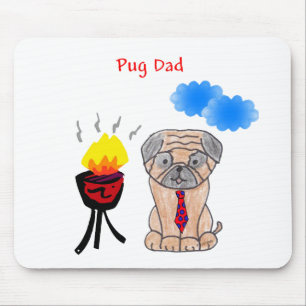 Pai Mousepad do Pug
