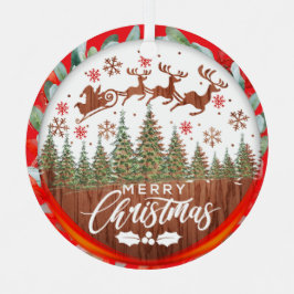 Pai Natal Sleigh Feliz Natal