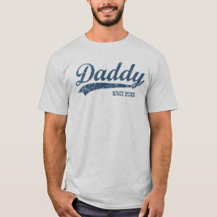 Pai novo do vintage desde o t-shirt [do ano]
