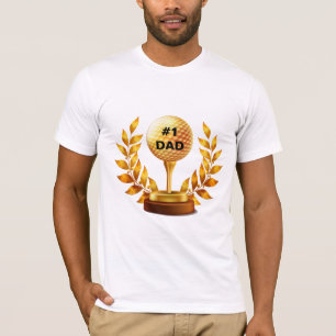Pai Número Um Por Camisa Par Golf