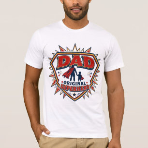 Pai O Camiseta do Dia dos Pais Super-Herói Origina
