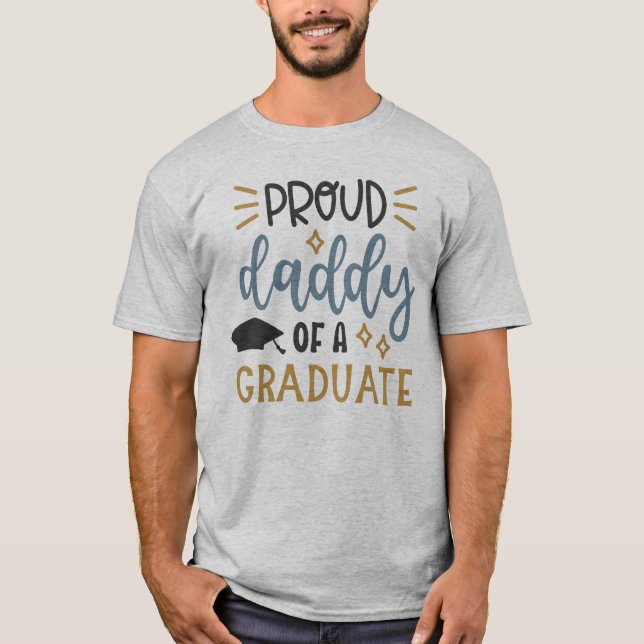 Pai Orgulhoso de T-Shirt de Formando (Frente)