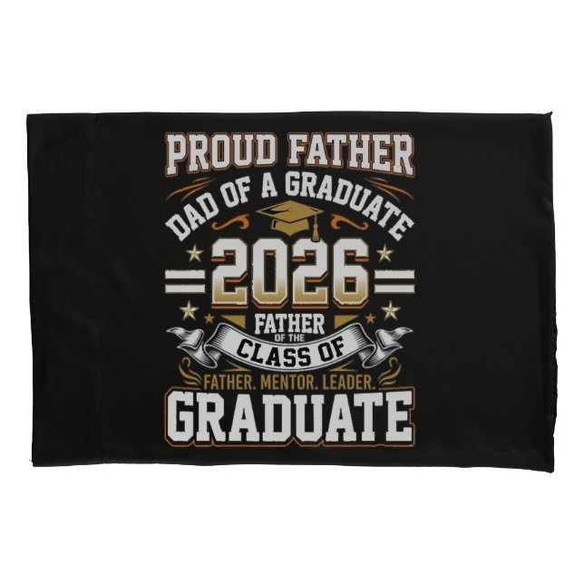 Pai Orgulhoso Graduado da Turma de 2026 (Frente)
