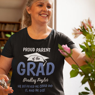 Pai Orgulhoso Personalizado do FORMANDO! Camiseta