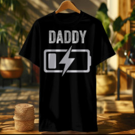 Pai Padre Filho combinando camisa bateria engraçad