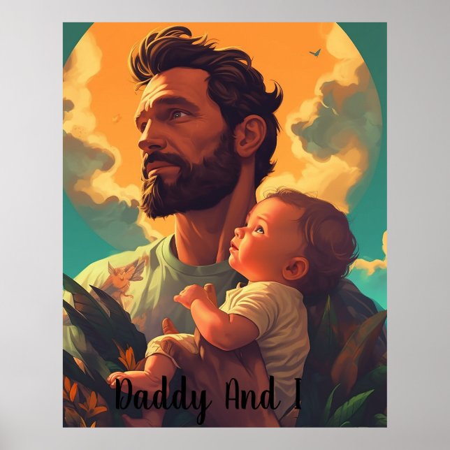 Pai Personalizado e Poster I (Frente)
