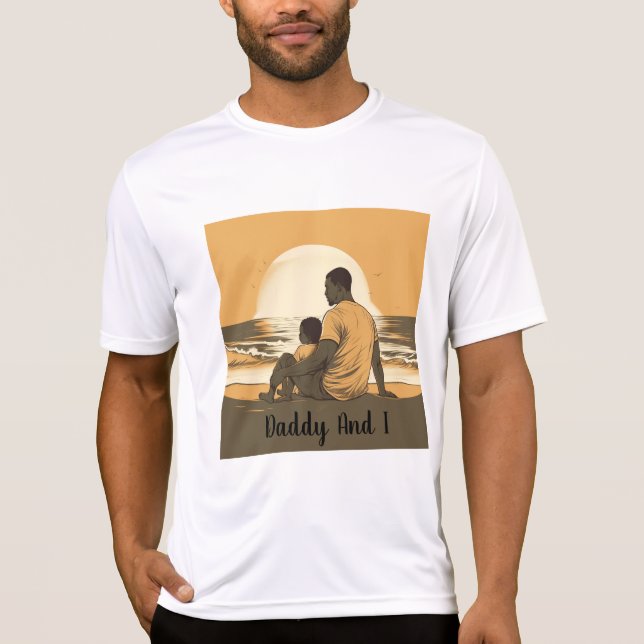 Pai Personalizado e T-Shirt (Frente)
