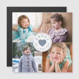 Pai Que Te Amo Foto Coração Bonita