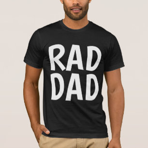PAI RAD, T-shirts pretas