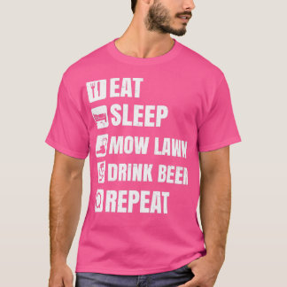 Pai Remando Camisa Comer Sono Repetir Presente