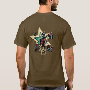 Pai Rodeo Ocidental de Camisa T-Shirt Rodeo