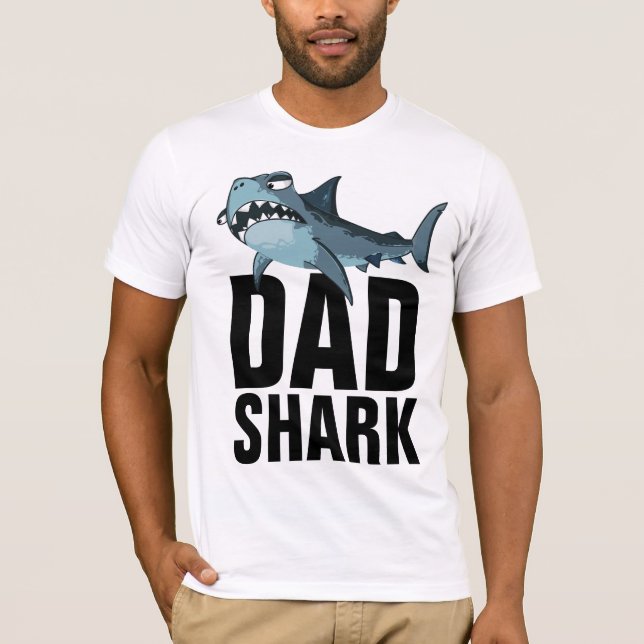 PAI SHARK T-SHIRTS FUNNY (Frente)