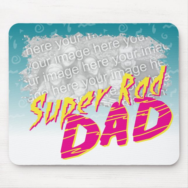 Pai super Customizeable Mousepad do Rad (Frente)