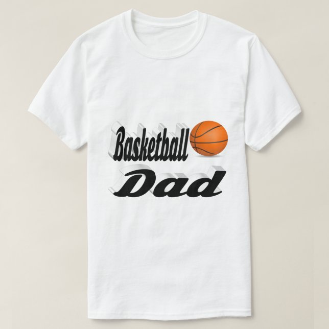 Pai T-Shirt de basquete (Frente do Design)