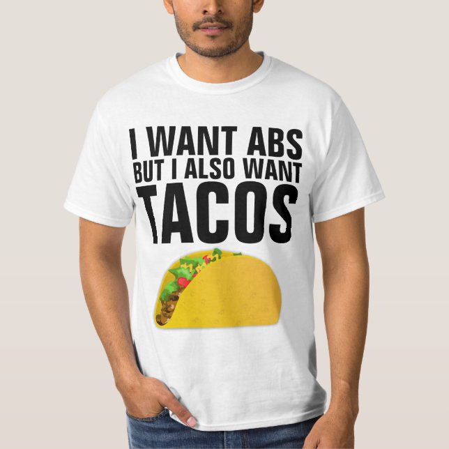 PAI TÁQUO ABS ENGRAÇADO MENS T-SHIRTS (Frente)