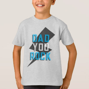 Pai Você Agita Camisa Para Crianças