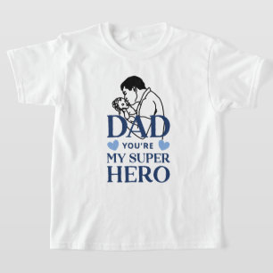 Pai Você É Minha Camiseta de Super-Herói