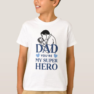 Pai Você É Minha Camiseta de Super-Herói