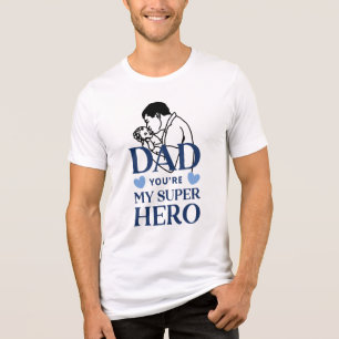 Pai Você É Minha Camiseta de Super-Herói