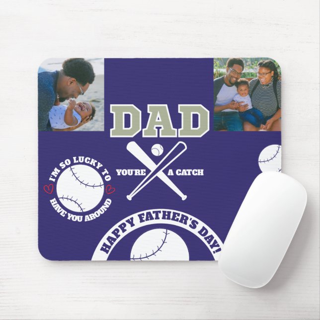 Pai você é um Mousepad de Dia de os pais de Captur (Com mouse)