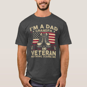 Pai Vovô Veterano American T-Shirt