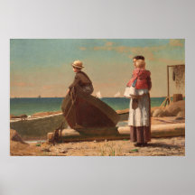 Pai! - Winslow Homer Fine Art Poster