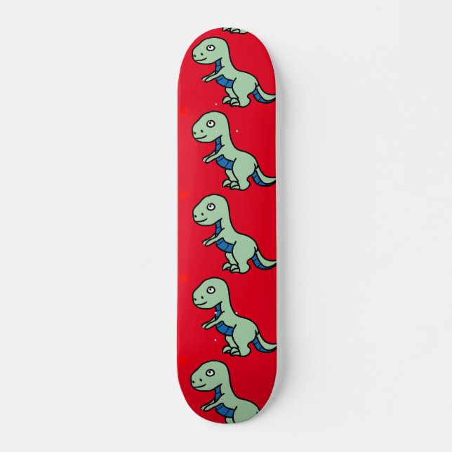 Painéis de skate DINOSUAR ART FUNNY (Frente)