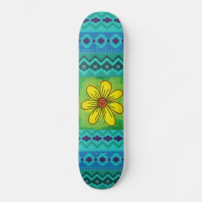 Painéis de skate para flores para raparigas (Frente)