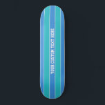 Painéis de skate personalizados de padrão<br><div class="desc">Altere o campo de texto para o que deseja. Você também pode alterar a fonte e seu tamanho e cor usando a função "Personalizar", bem como adicionar mais campos de texto, se desejar. Veja na minha loja mais itens com este design e opções de cores.</div>