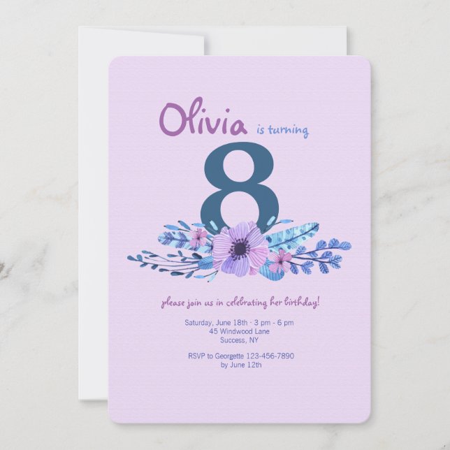 Painéis em Convite Rosa (Frente)