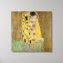 PAINEL canvas : GUSTAV KLIMT : O BEIJO