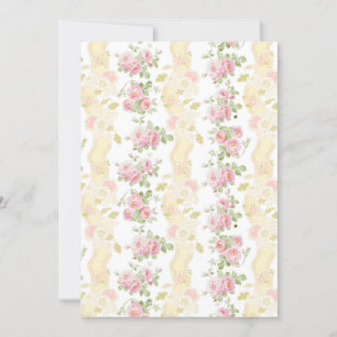 Painel de cartão Paulette Toile Stripe buttercup