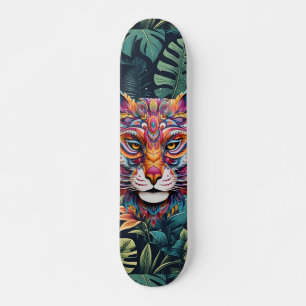 Painel de Skateboard Boho Jungle