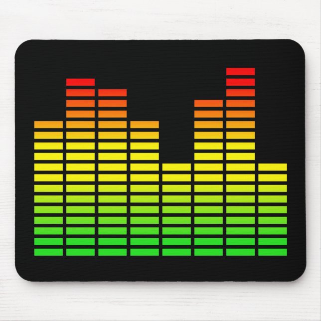 Painel Equalizador LED Diversão Mousepad Humor (Frente)