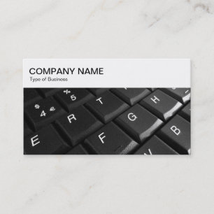 Painel superior - Cartão de visita do teclado do
