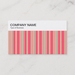 Painel superior - Cartão de visita Stripes 310515 