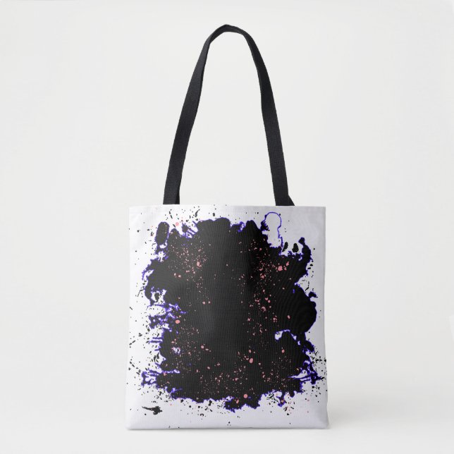 Paint Splash Groovy Tote Bag (Frente)