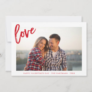 Painterly Love   Cartão com fotos Dia de os namora