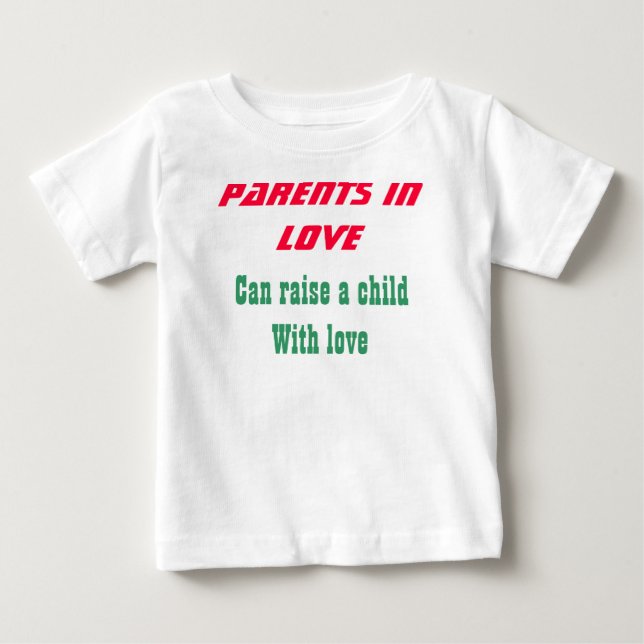 Pais apaixonados por camisetas (Frente)