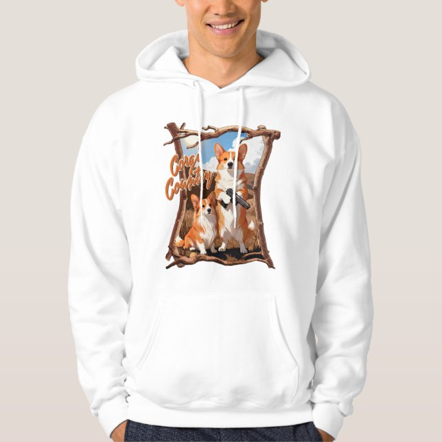 País Corgi – Camiseta Divertida de Corgi, Estilo A (Frente)