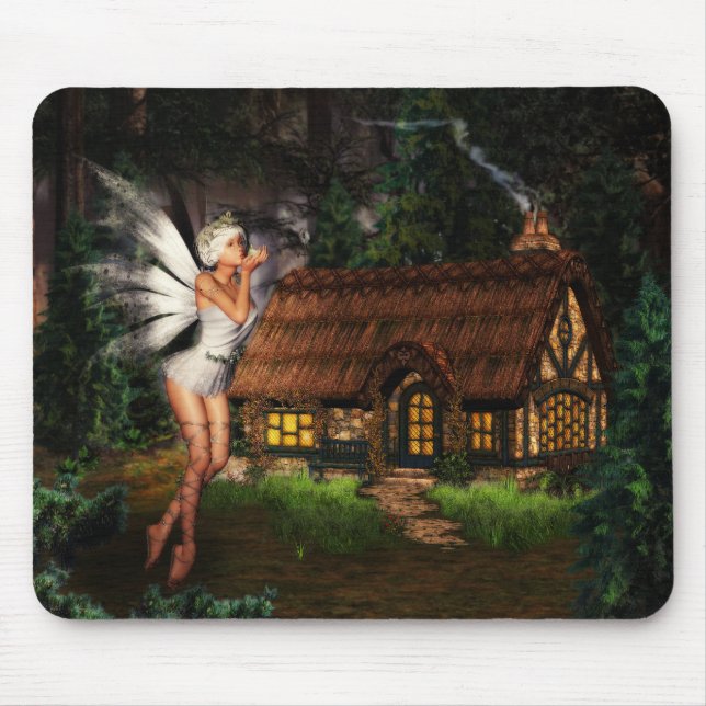 País das fadas dois Mousepad (Frente)