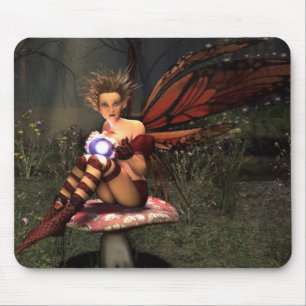 País das fadas escuro Mousepad