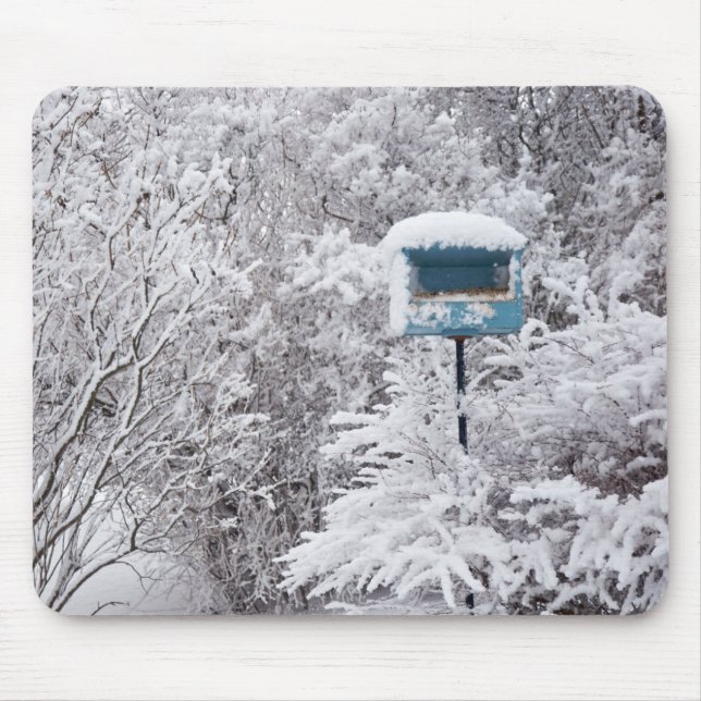 País das maravilhas Mousepad do inverno (Frente)