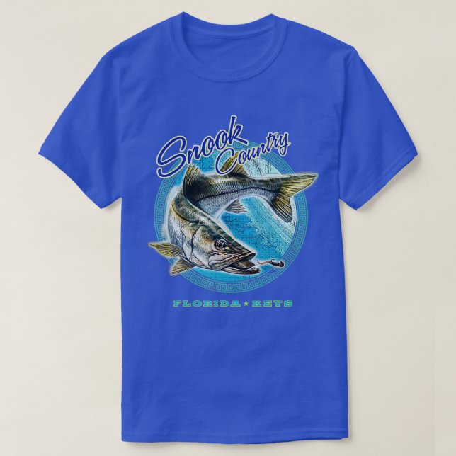 País de pesca espinheiro camiseta da Flórida (Frente do Design)